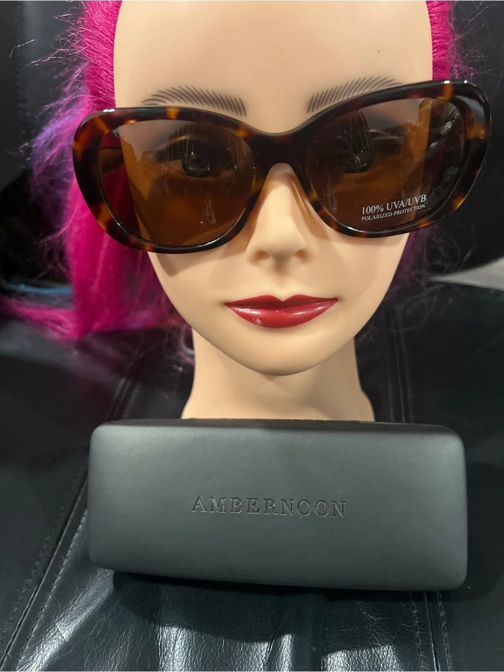Women's Tortoiseshell Sunglasses with Brown Lenses